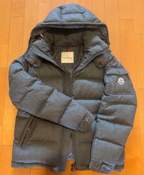 モンクレール MONCLER ダウンジャケット サイズ1 MONTGENEVRE(モンジュネーブル) グレー メンズ