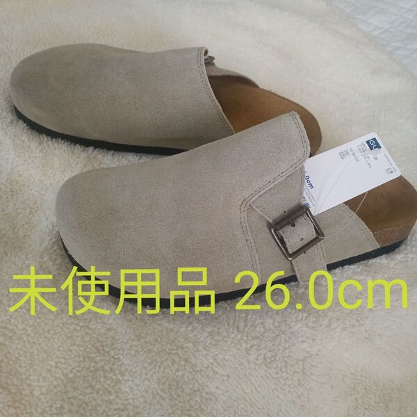 GU レザーサンダル 26.0cm 未使用品
