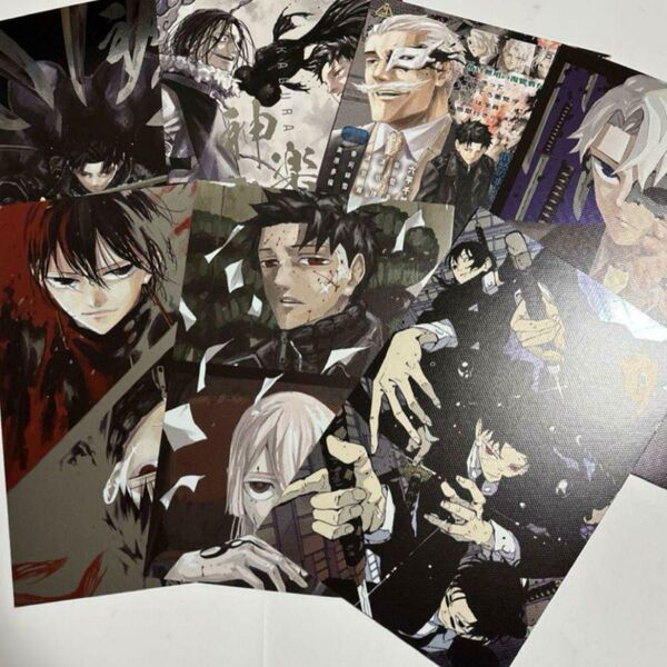 カグラバチ 特典 ポストカード セット※バラ売り不可イラストカードノベルティ1巻2巻3巻4巻5巻6巻7巻