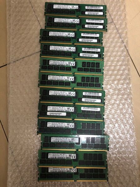 SK Hynix DDR4-2666 32GB 12枚セット 384GB ECC(2)