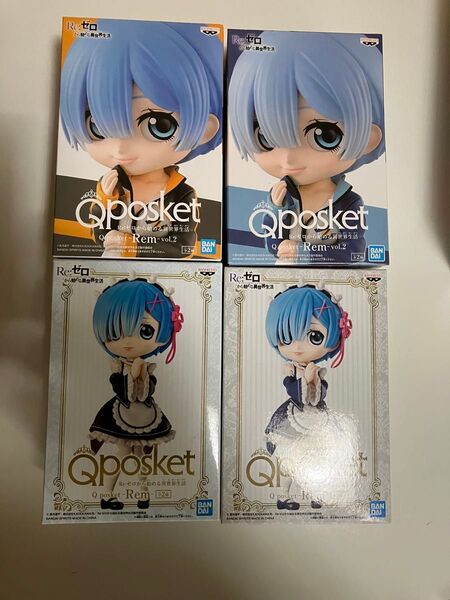 【未開封で購入】「Re:ゼロから始める異世界生活」Q posket Rem レム ゼロから始める異世界生活