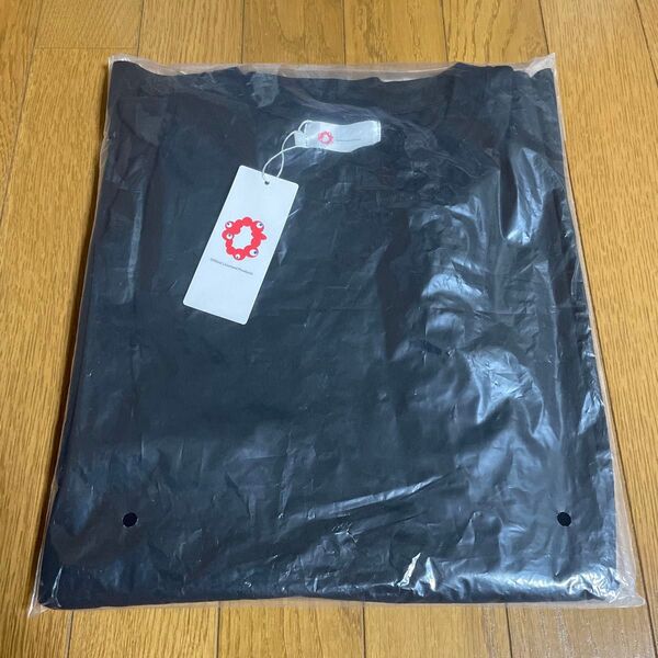 EXPO2025 ミャクミャク くまモン 半袖Tシャツ お返事 黒 Lサイズ