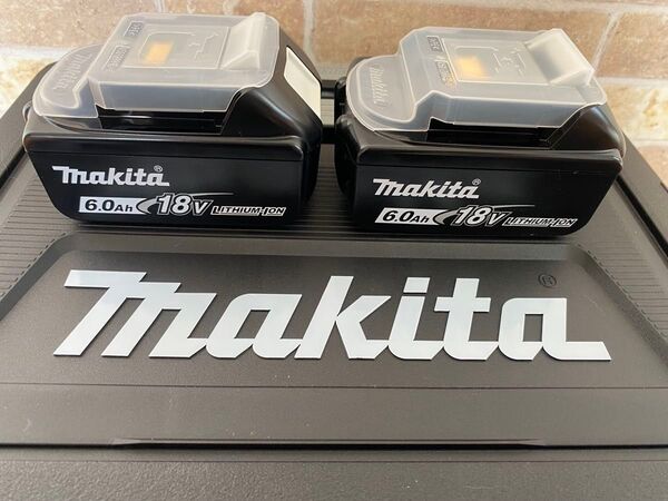 マキタ 純正 18V 6.0Ah バッテリー 2個セット BL1860B 未使用