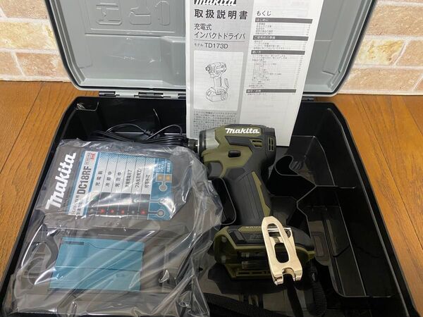 マキタ 純正 18V 充電式インパクトドライバ TD173D オリーブ