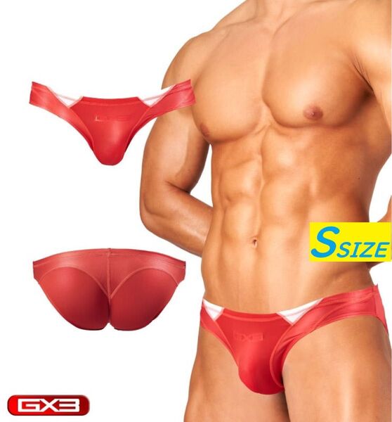 GX3 ジーバイスリー SPLASH FUSION ビキニパンツ S RD
