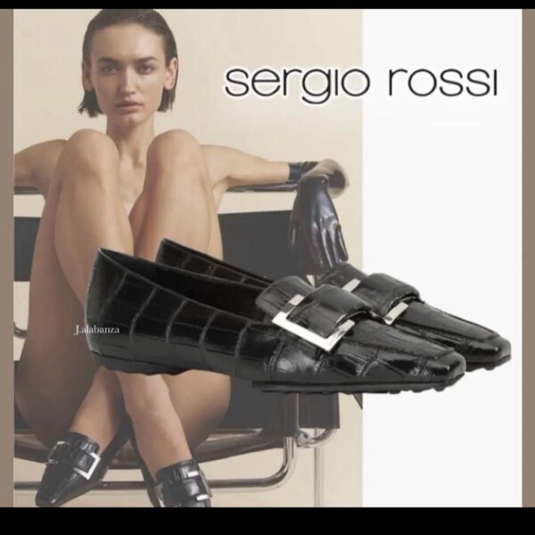 セルジオロッシsergio rossi ローファー SRTwenty005 37