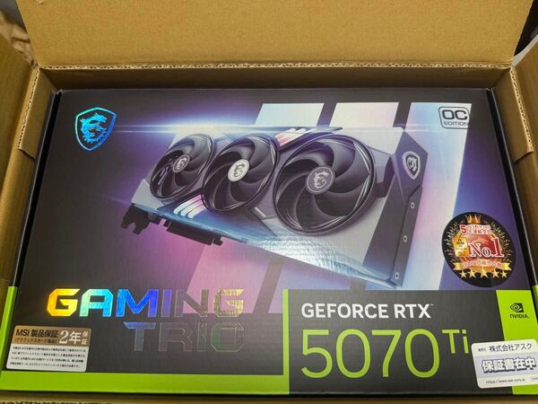 MSI GEFORCE RTX 5070 Ti GAMING TRIO