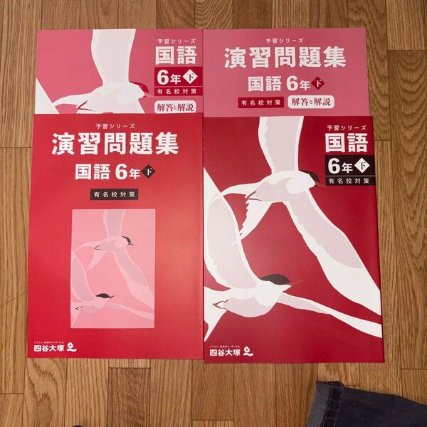 四谷大塚 予習シリーズ 国語6年下 有名校対策 演習問題集 解答解説 セット