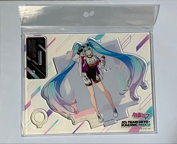 レーシングミク 2024 JCL TEAM UKYO 応援ver. アクリルペンスタンド アクリルスタンド 初音ミク