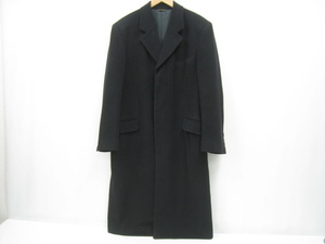 D'URBAN Durban Anne gola× wool ratio wing tailoring coat long black black 92A5