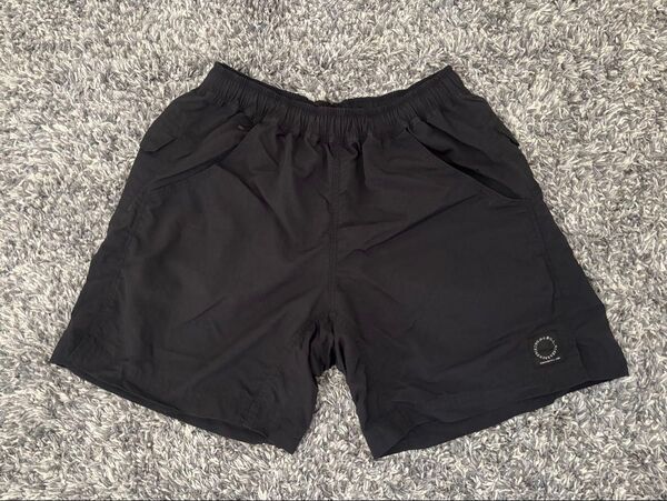 山と道 5-Pocket Shorts Black ショートパンツ