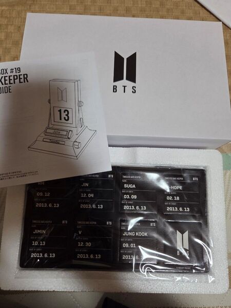 (抜けあり)BTS MERCH BOX #19