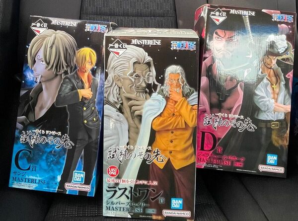 ワンピース 一番くじ C賞 サンジ D賞 ミホーク ラストワン賞 レイリー