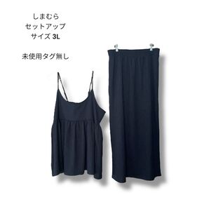 しまむら セットアップ 3L 未使用タグ無し