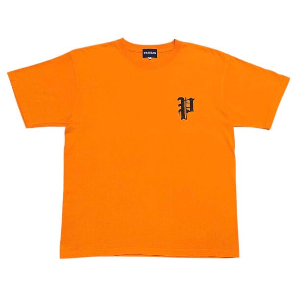 極美品 希少カラー phatrnk ファットランク tシャツ 半袖 pロゴ オールド イングリッシュ