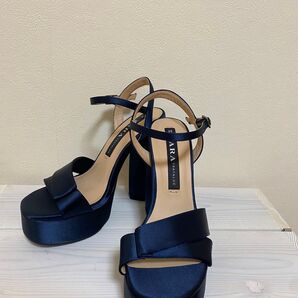 ザラ プラットフォームサンダル ZARA