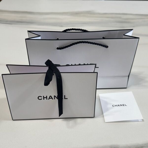 【シャネル】CHANEL ショップバッグ 2個セット