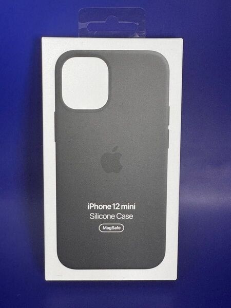 正規品 MagSafe対応 iPhone12mini シリコーンケース/ブラック