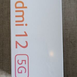 Redmi 12 5G 6.8インチ メモリー4GB ストレージ128GB ミッドナイトブラック ソフトバンク