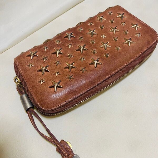 ジミーチュウ長財布 Jimmy Choo ラウンドファスナー