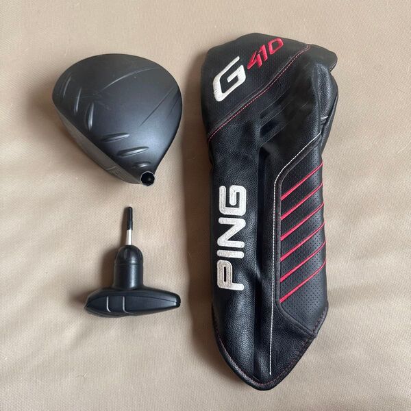 PING G410 ドライバー ヘッド、ヘッドカバー、レンチセット