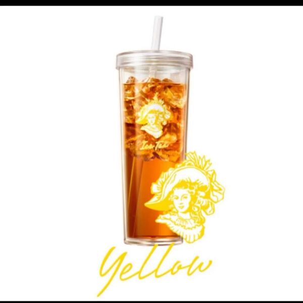 午後の紅茶 My Ice Tea Tumbler タンブラー イエロー 黄色