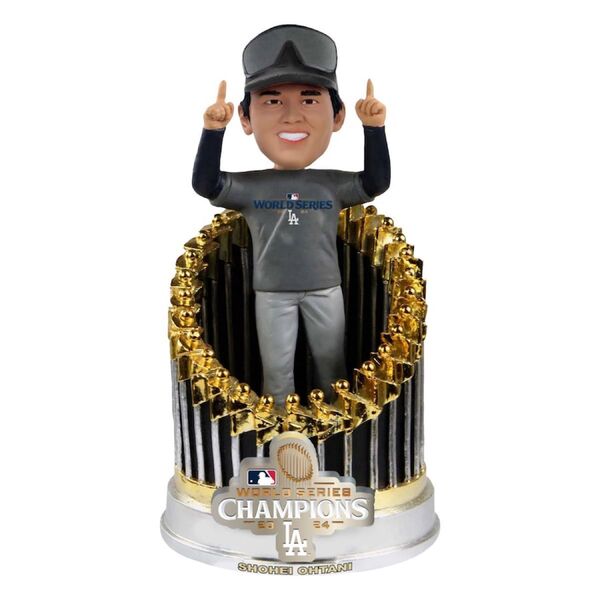 大谷翔平 ワールドシリーズ チャンピオン 優勝記念 foco ボブルヘッド ドジャース 検) サイン Tシャツ ボール