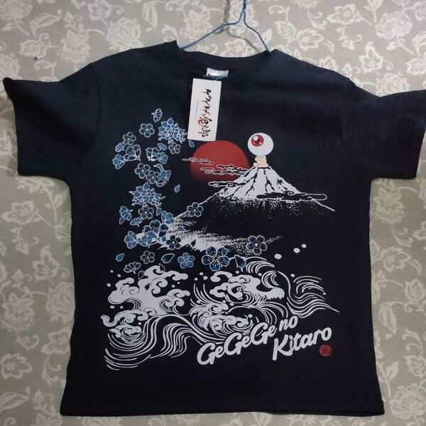 ゲゲゲの鬼太郎 目玉のおやじ Tシャツ 富士山 しまむら Lサイズ