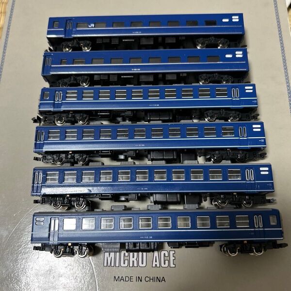KATO Nゲージ オハ12系(4両)+24系(2両)鉄道模型寄せ集め中古品