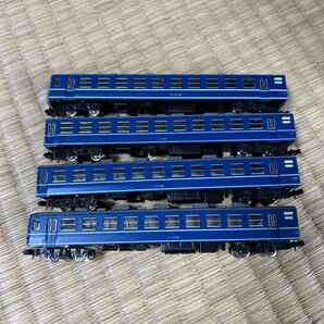KATO Nゲージ オハ12系(2両)+オハ13系(2両)計4両の中古鉄道模型客車のみです。