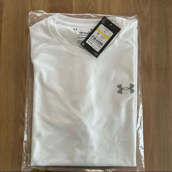 アンダーアーマー UAテック ショートスリーブTシャツ2.0 プラクティスシャツ 1358553 ホワイト Mサイズ 新品