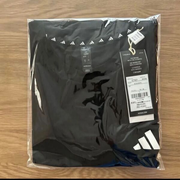 adidas アディダス トレーニング Tシャツ メンズ BXH38(IC7421)ブラック Lサイズ 新品