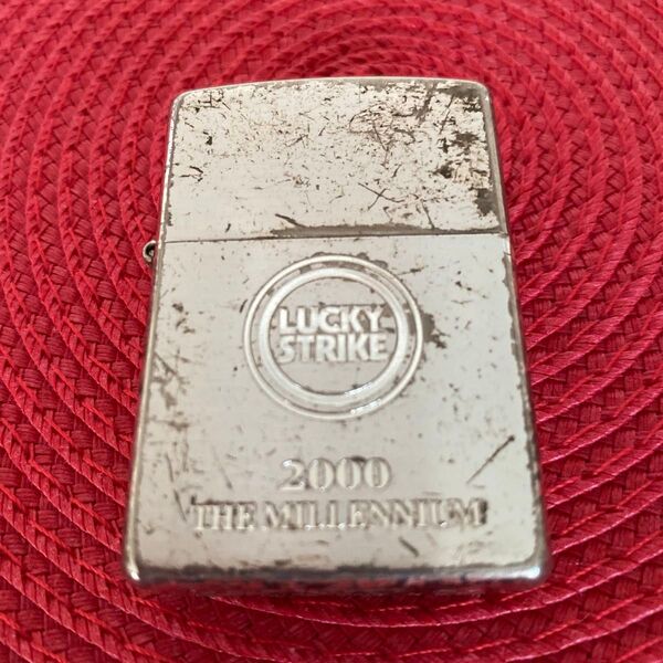 Lucky Strike Zippoライター 2000年ミレニアム