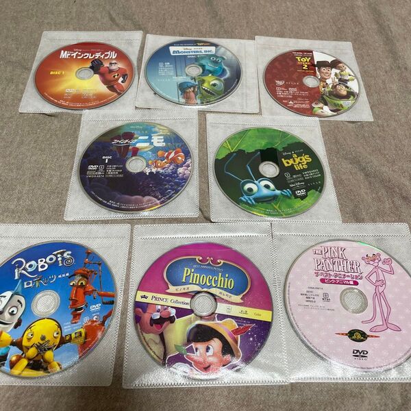 【ジャンク扱い】アニメDVD 8本セット