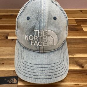 THE NORTH FACE TNFロゴキャップ ブリーチデニム