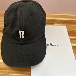 RHC ロンハーマン ブッラック Rロゴキャップ
