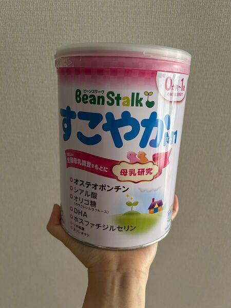 すこやか 粉ミルク M1 ビーンスターク 乳児用粉ミルク 大缶 800g