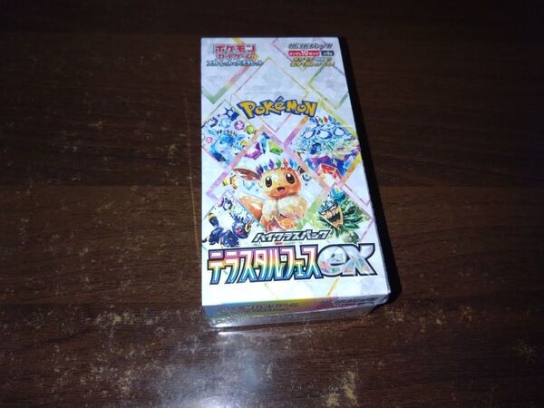 新品未開封 ポケモンカードゲーム テラスタルフェスex 1BOX シュリンク付き