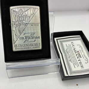 ZIPPO ジッポー 希少 レア 美品 Zガンダム RX-178 GUNDAM MK-II No.1012