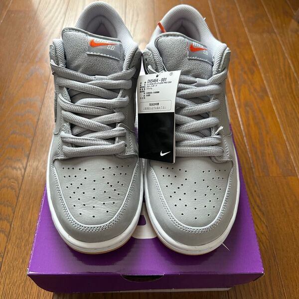 【28cm】 NIKE SB DUNK LOW PRO ISO DV5464-001 Grey Gum US10