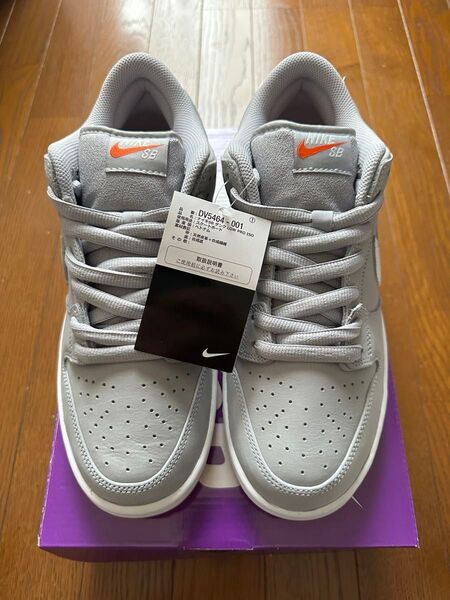 【28cm】 NIKE SB DUNK LOW PRO ISO DV5464-001 Grey Gum US10