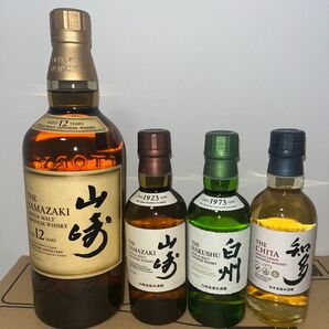 サントリー 山崎12年&ミニボトル3本セット