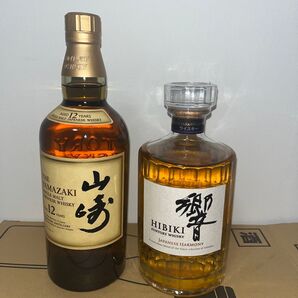 サントリー 山崎12年 響 ウイスキー 2本セット