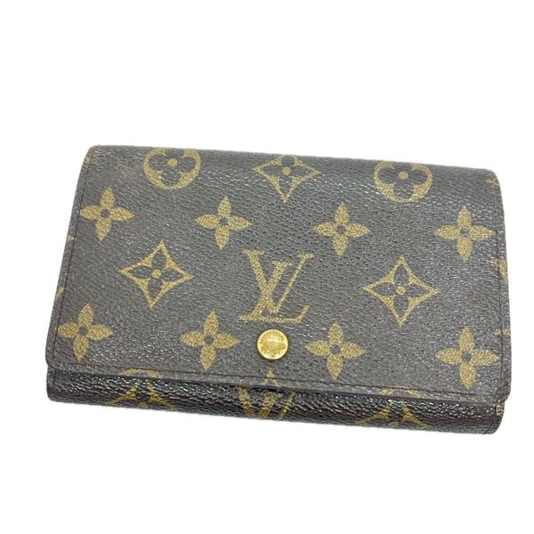 LOUIS VUITTON ヴィトン モノグラム ポルト・モネ・ビエ トレゾール