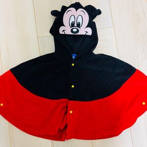 ミッキーマウス フード付きパーカー ビーチタオル