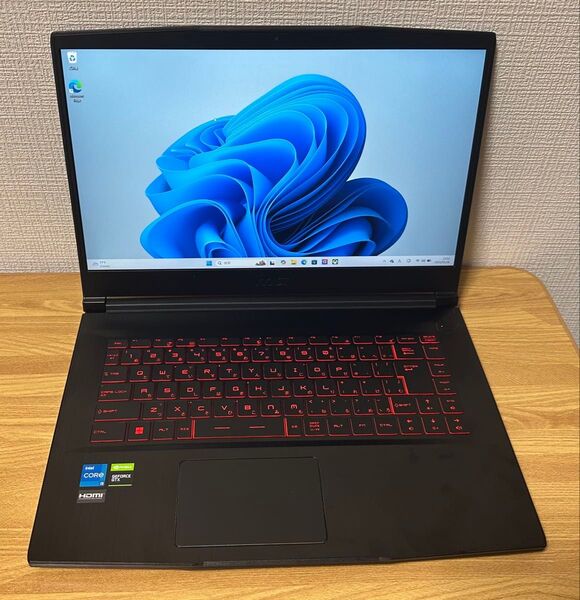 美品 MSI ゲーミングノート Corec i5,GTX1650,144Hz