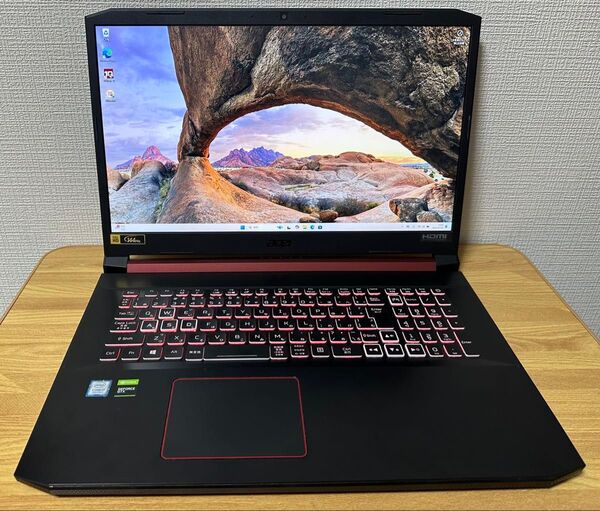 Acer Nitro ゲーミングノート Corei7, SSD1Tb,144Hz