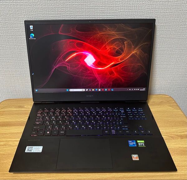 HP ゲーミングノート Corei7 RTX3060 144Hz ゲームサクサク