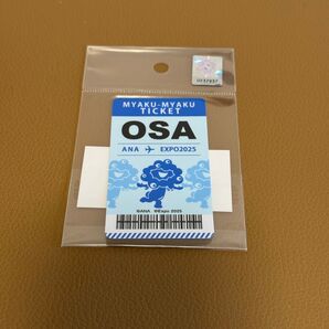 【新品未使用】ANAFESTA限定 EXPO2025 万博チケットステッカー