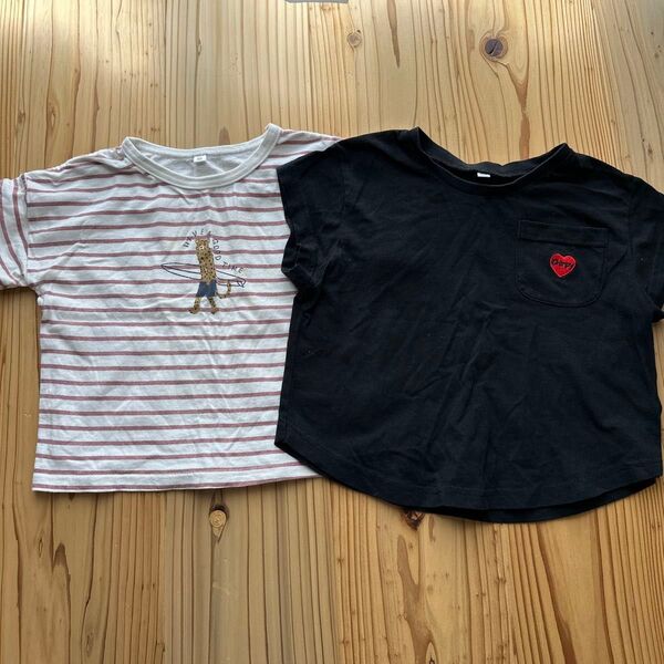 Tシャツ まとめ売り とら ハート 女の子 100